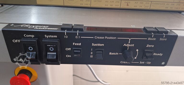 Rille- og perforeringsmaskine Morgana Autocreaser