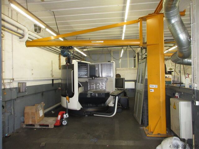 Stupna okretna dizalica okretna dizalica lančana dizalica Demag KBK Kran Drehkran Hallenkran 3,5m Demag KBK2 1000Kg + Demag DK Kettenzug