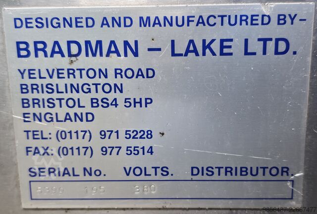 Machine d'emballage BRADMAN - LAKE LTD SL 80 END - LOADER