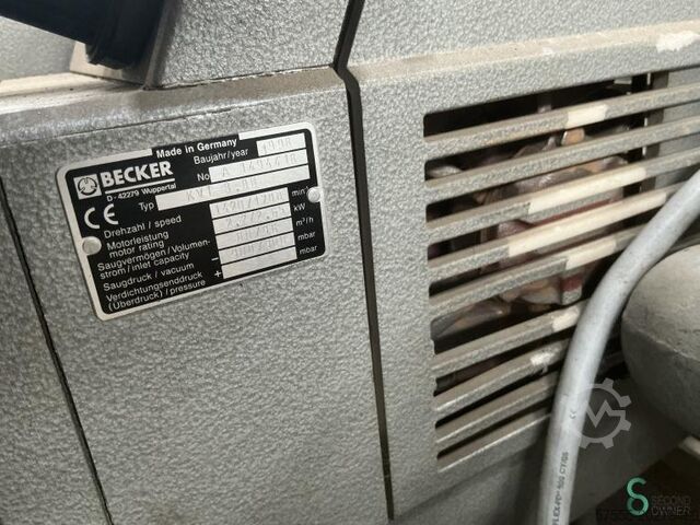 真空ポンプ Becker KVT 3.80 1998 Becker KVT 3.80
