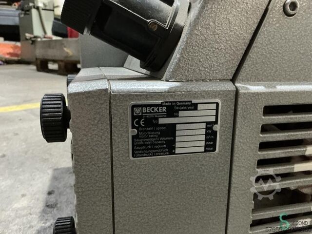 真空ポンプ Becker KVT 3.80 1998 Becker KVT 3.80