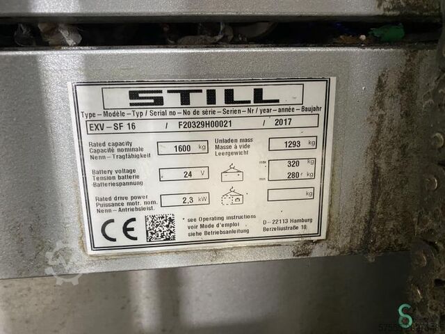 स्टेकर Still EXV-SF16