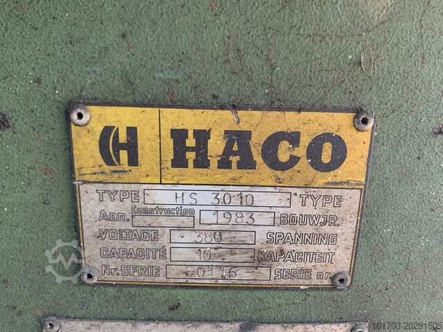 Cizalla hidráulica HACO HS 3010