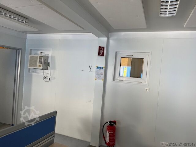 Obytný kontajner, skladový kontajner, kontajner Container Lagercontainer Bürocontainer 117m²