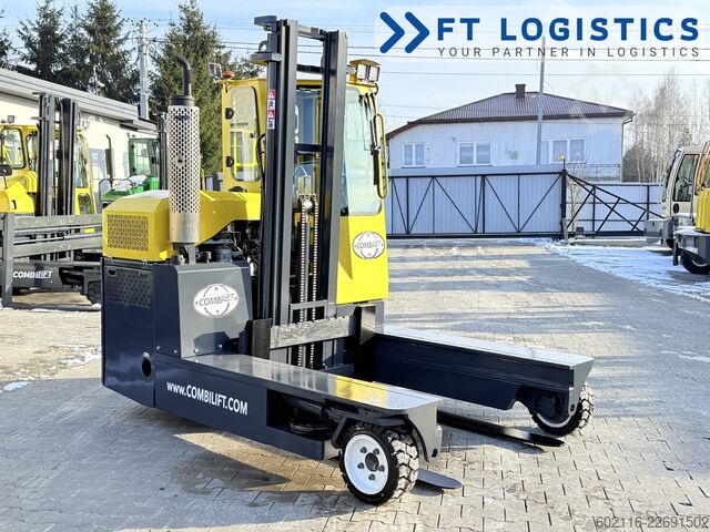 Chariot élévateur multidirectionnel Combilift C3000 GAS DUPLEX PLATFORM 1500 FREE LIFT