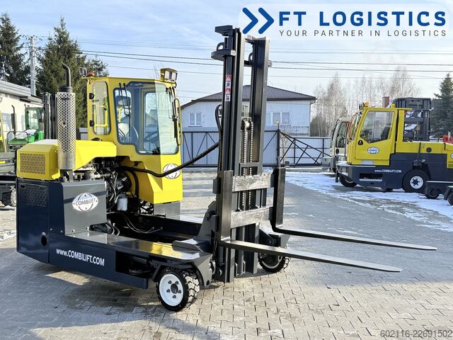 Chariot élévateur multidirectionnel Combilift C3000 GAS DUPLEX PLATFORM 1500 FREE LIFT