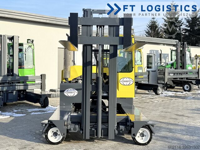 Chariot élévateur multidirectionnel Combilift C3000 GAS DUPLEX PLATFORM 1500 FREE LIFT