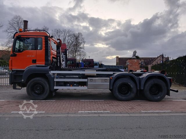 крюковой мусоровоз MAN TGS 26.460  6x4 containersysteem id 67