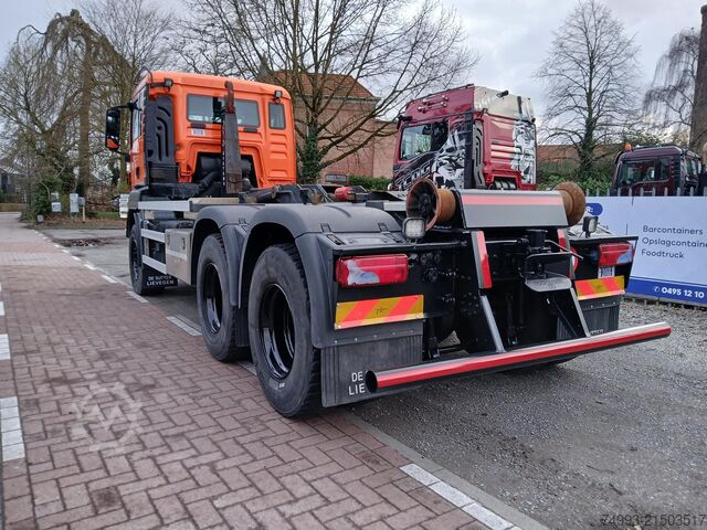 крюковой мусоровоз MAN TGS 26.460  6x4 containersysteem id 67