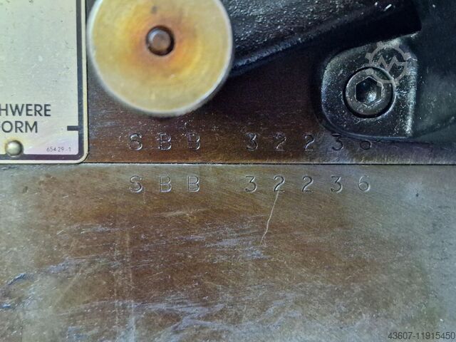 Letter Press Zylidner DIE Cutter Heidelberg SBB