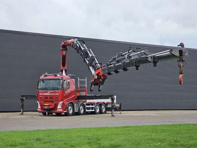 Camion-grue Volvo FH 540 8x2/6 / PALFINGER 65 t/m CRANE + JIB