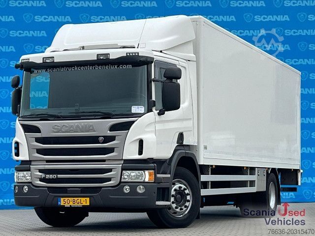 Truk boks Scania P 280 DB4x2MNA TAILLIFT 2T BOX 750x249x230cm