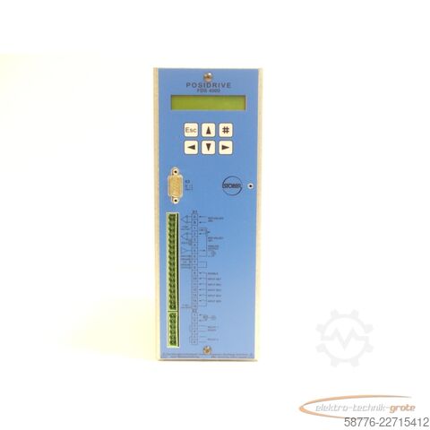 Composant Stöber FDS-4040 / BLP Posidrive Frequenzumrichter SN:8764068 - ! -