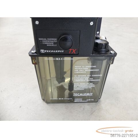 Componente  Tecalemit TX34221 YD Schmierpumpe / Zentralschmierung + Handschalter - 2,85 L