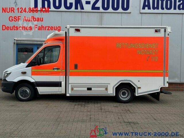 Mercedes-Benz Sprinter 519 CDI RTW Rettung Krankenwagen 124TKM