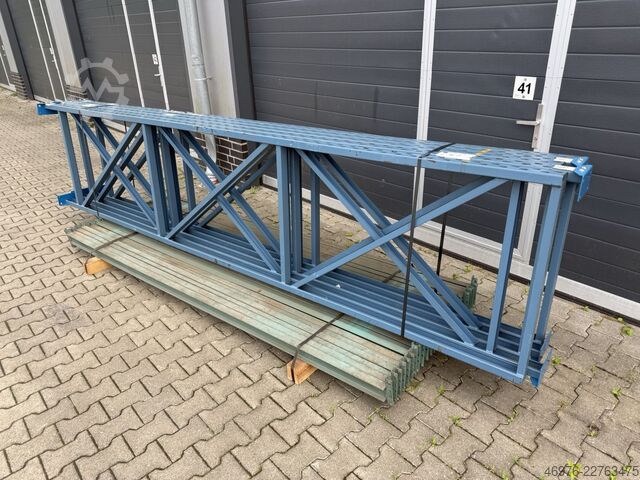 3 930 x 870 mm / Longueur de rayonnage : 12,45 ml. Hovuma Palettenregalanlage Palettenregal Regal