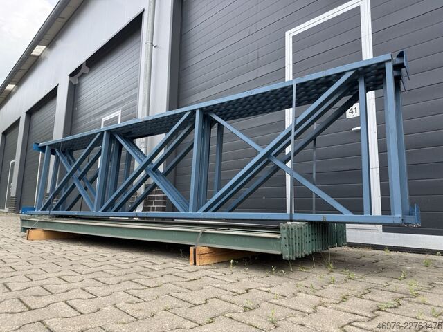 3 930 x 870 mm / Longueur de rayonnage : 12,45 ml. Hovuma Palettenregalanlage Palettenregal Regal