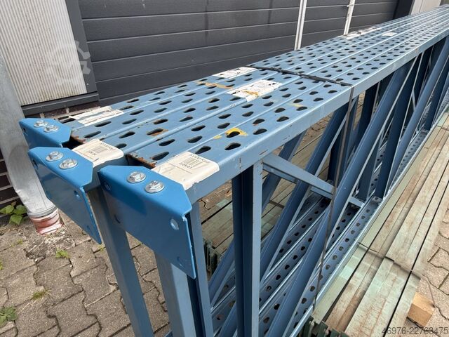 3 930 x 870 mm / Longueur de rayonnage : 12,45 ml. Hovuma Palettenregalanlage Palettenregal Regal