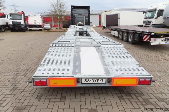 شبه مقطورة لنقل السيارات KÄSSBOHRER K.SOK Truck/Car Transporter, Novagrau
