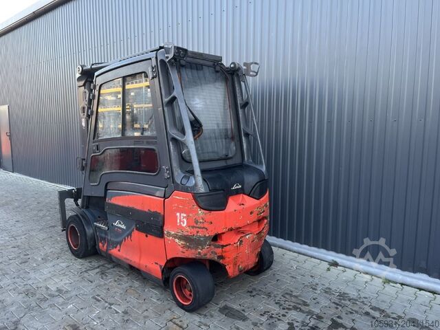Electric 4-wheel forklift Linde E35HL-02