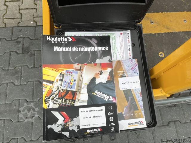 Plate-forme de mât télescopique Haulotte STAR 6P AC