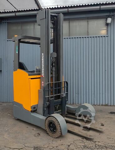 Schubmaststapler Jungheinrich ETV C16 /3438mh/ 7.1m/ big tires Batt 95%