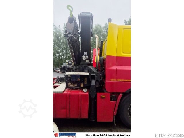 Standardni tegljač DAF DAF 85 CF 6x2 HMF Kran 2823 K5 Funk Seilwinde