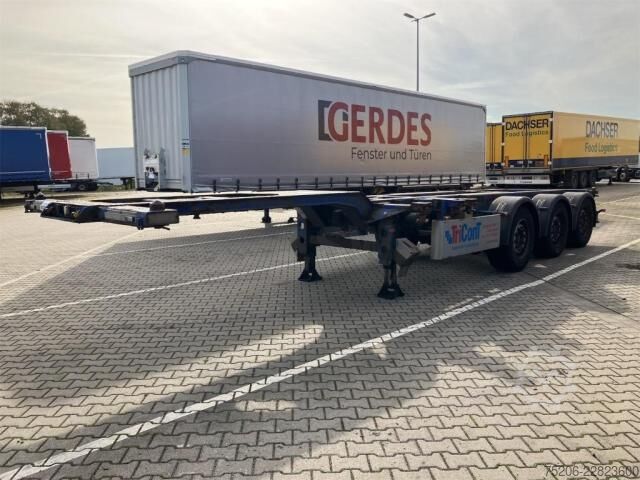 نیمه یدک‌کش  EURO 902K 40' chassis ausziehbar