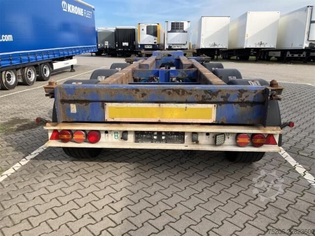 نیمه یدک‌کش  EURO 902K 40' chassis ausziehbar