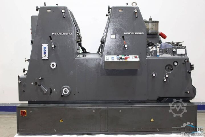 2-Color Printing machine Heidelberg GTOZ52