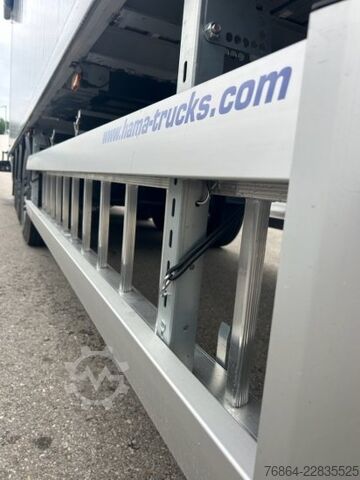 Puspriekabė su judančiomis grindimis KNAPEN K100 SCHUBBODEN, NEUFAHRZEUG, 10MM BODEN, LIFTACHSE,  FUNK