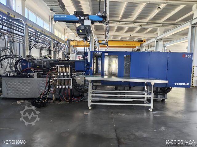 Machine de moulage par injection Tederic D450/3200