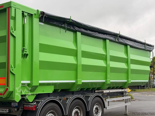 Sklápěč PAVIC Muldenkipper 55m³ Mulde mit Resonator