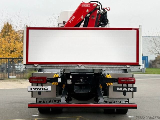 Nakládací plošina MAN TGS 33.520 6x6 BL Pritsche Kran Fassi F235A.2.24