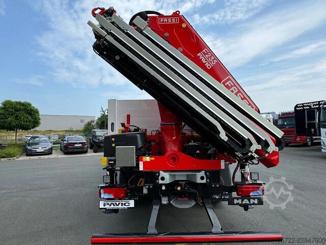 Loading platform MAN TGS 26.480 6x2-4 Luft / Luft Baustoff-Pritsche ...