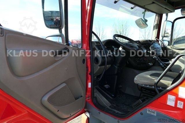 משאית שטוחה DAF CF 85.460 6x2 Pritschen Fassi Kran Funk Euro 5