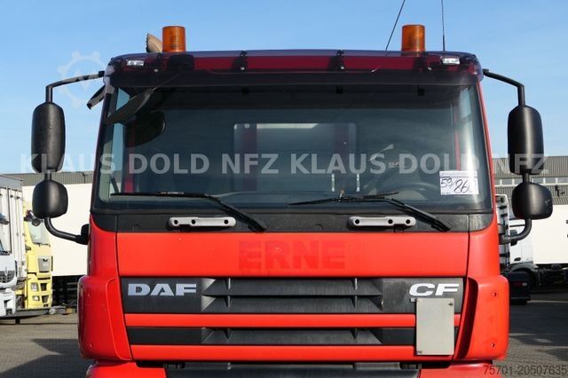 משאית שטוחה DAF CF 85.460 6x2 Pritschen Fassi Kran Funk Euro 5