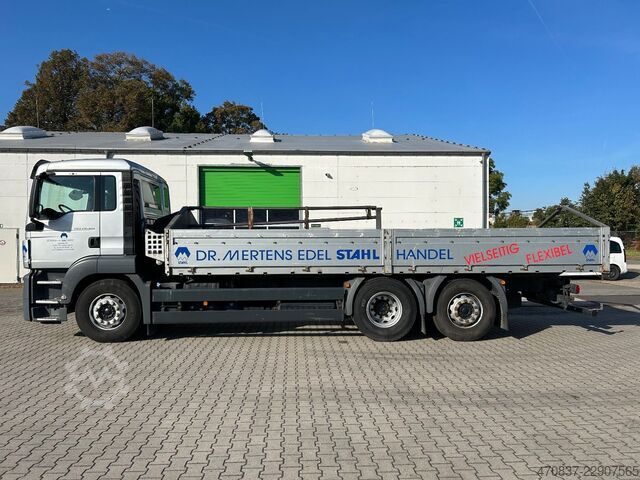 Camión de plataforma MAN TGS 26.320 / 6x2-4 / Lift Lenkachse / Euro 6