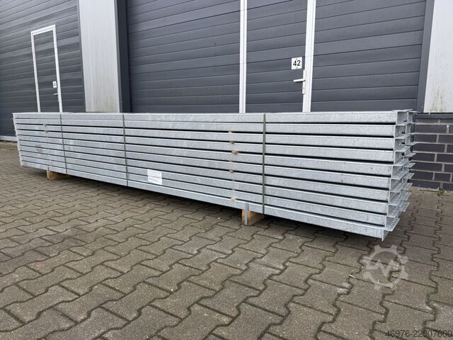 Світлий проліт: 3 700 мм / Балка: 160 x 50 мм Jung Heinrich MPB Palettenregaltraverse Traverse Regal
