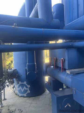 Anaerobinen reaktori meijerijätevesille Paques IC -reactor