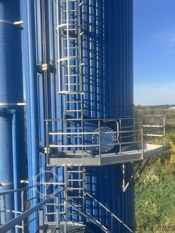 Anaerobinen reaktori meijerijätevesille Paques IC -reactor