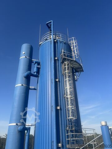 Anaerobinen reaktori meijerijätevesille Paques IC -reactor