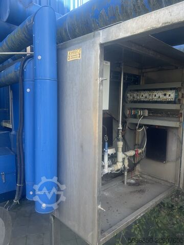 Anaerobinen reaktori meijerijätevesille Paques IC -reactor