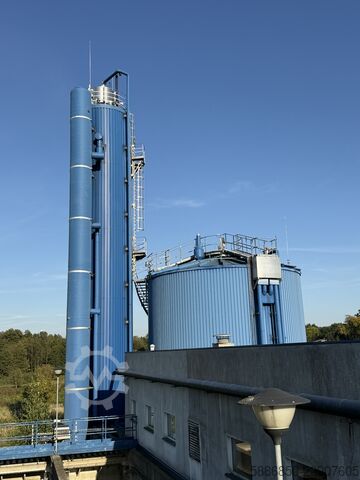 Anaerobinen reaktori meijerijätevesille Paques IC -reactor