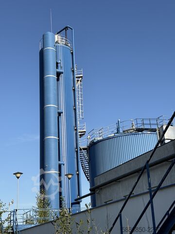 Anaerobinen reaktori meijerijätevesille Paques IC -reactor