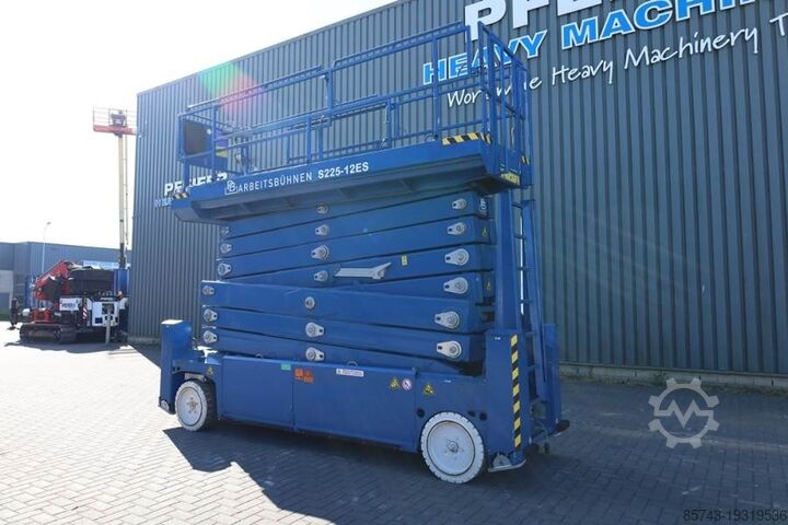 Thang máy cắt kéo PB LIFT S225-12ES Electric, 22.5m Working Height, 450