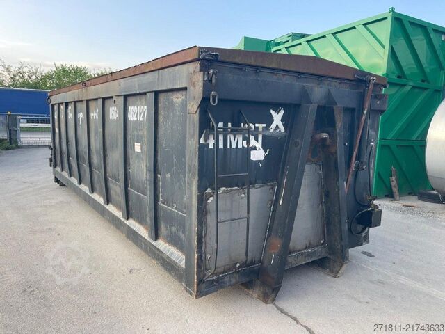 Kontena roll-off  CONTAINER SCARRABILE USATO CON COPERCHIO