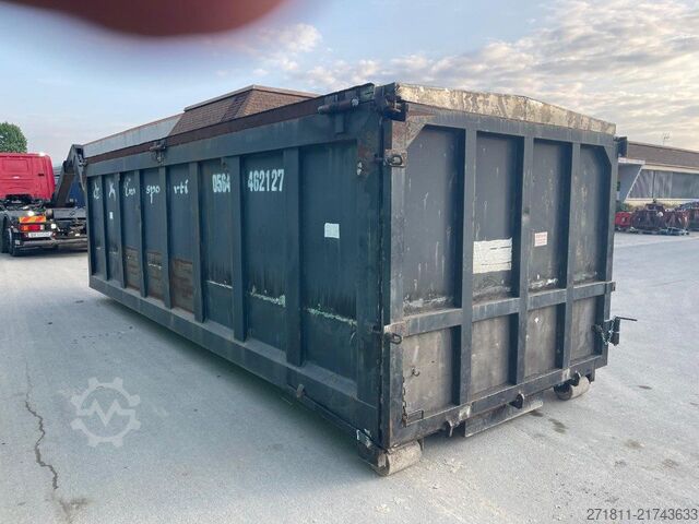 Kontena roll-off  CONTAINER SCARRABILE USATO CON COPERCHIO