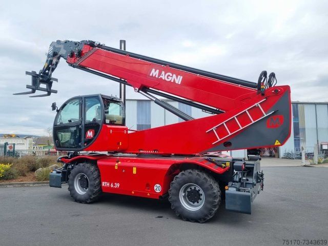 Телескопический погрузчик MAGNI Magni RTH 6.39 SH Roto /Funk /Liebherr Drehkranz