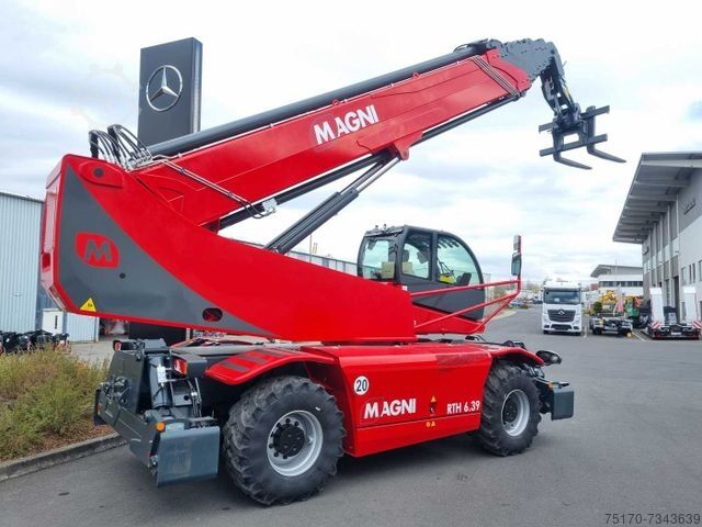 Телескопический погрузчик MAGNI Magni RTH 6.39 SH Roto /Funk /Liebherr Drehkranz